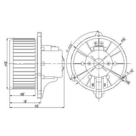 GPD Blower Motors, 2311631 2311631